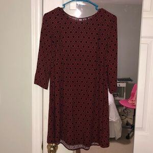 Maroon Dress